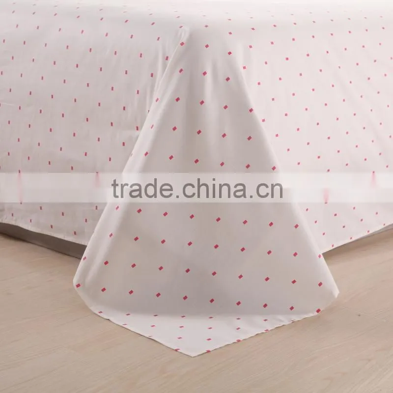 China manufacturer plaid pattern colorful print your own duvet cover vintage pillowcase single bed comforter set