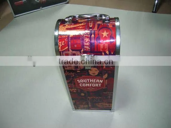 Aluminum Wine Bottle Carrying Case