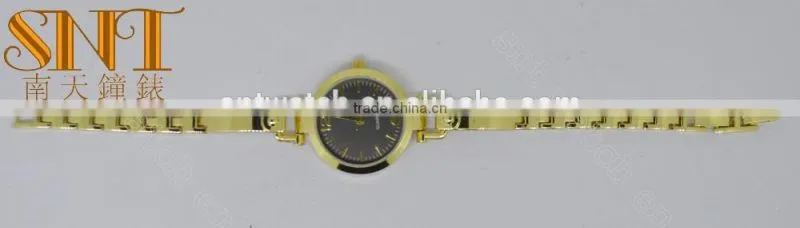 SNT-S2501 branded watches for girl new branded watches for girls slim gold expansion strap