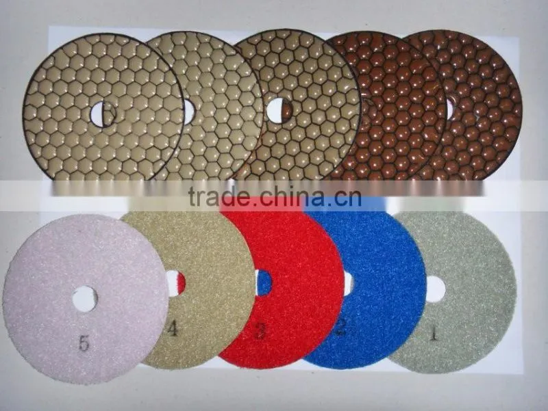 diamond polishing pad 3 step/5step
