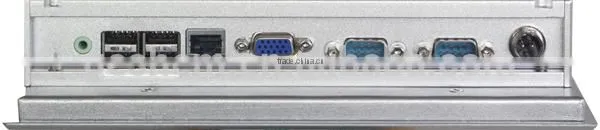 Wall mount industrial panel pc with 1 RJ45 Lan and 8 inch resistive touch screen