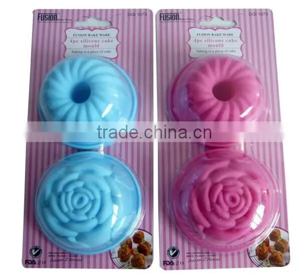 New style flower shaped cake mould/silicone cake mould/chocolate mould