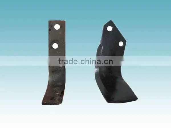 High quality double hole rotary tiller blades