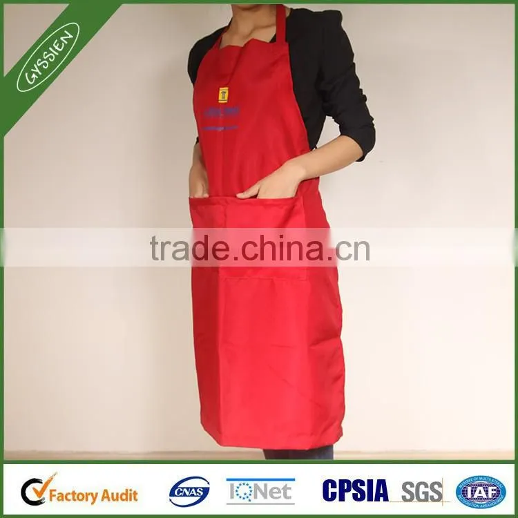2014 Brand design durable orange/red/custom cooking apron,waiter apron