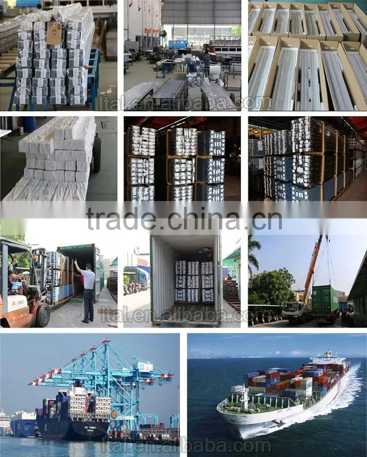 Quality Assured china aluminium profile led strip channel aluminium profile led with opal transparent diffuser cover