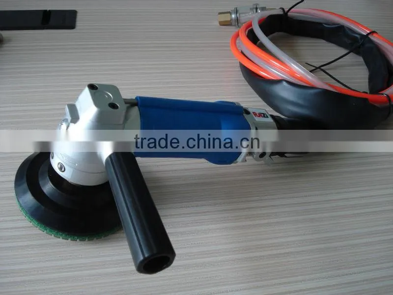 REAR-EXHAUST AIR WET POLISHER