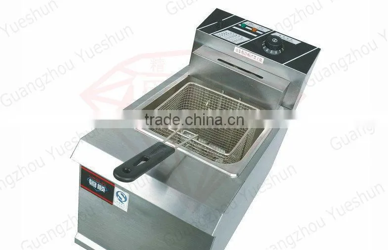 1-Tank 1-Basket luxury banana chips fryer