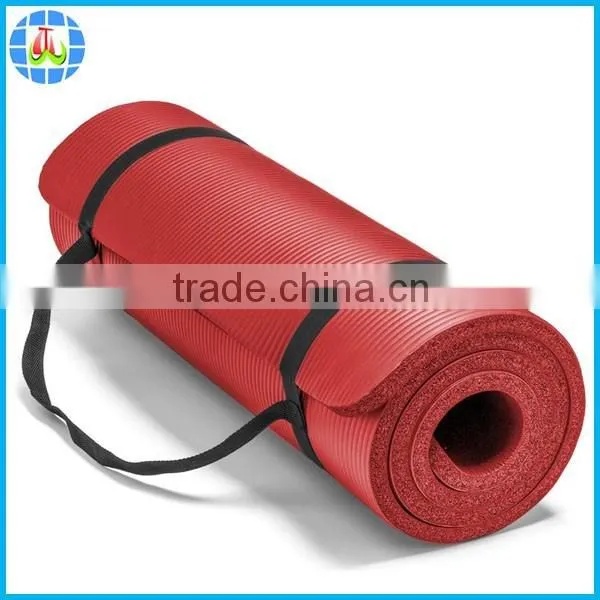 72'x24' extra thick high elastic nbr foam yoga mat with custom logo