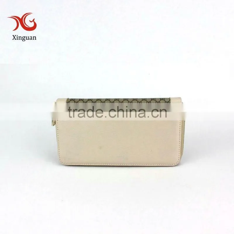 2015 latest fancy trendy leather wallet for men