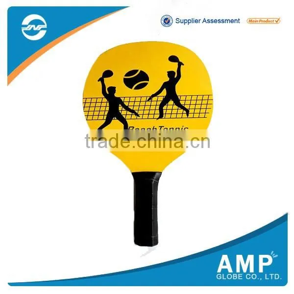 Hot sale cheap beach wood racket/high quality professional beach racket