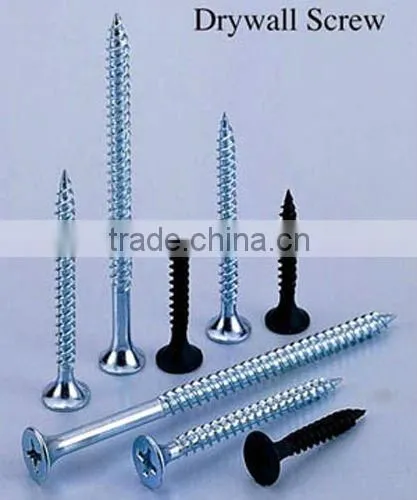 Bugle head Black Phosphated drywall screws factory