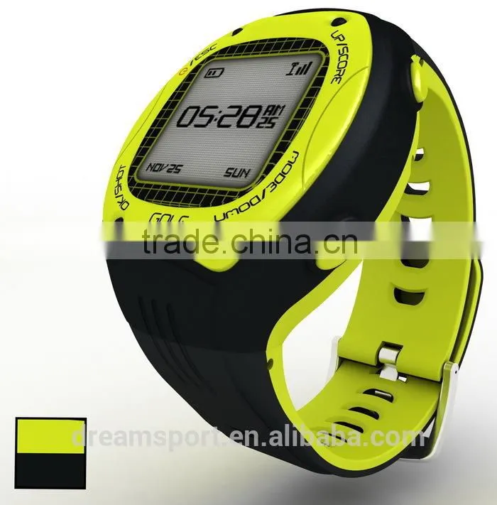 Waterproof Scorecard Wrist Watch with GPS for Golf Multifunction Golf Watch