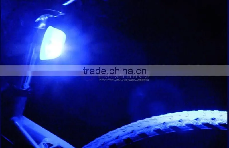 2 LED 4 Color Option ABS Material Alien Shape Bike Light Spider Tail Light