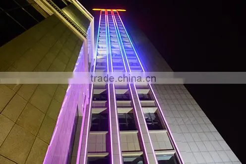 ultra narrow aluminum track led bar lights for outdoor building facade lighting decoration