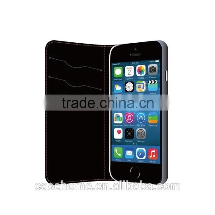For iPhone 6/6 Plus/5/SE Card Holder Wallet Leather Case Magnetic Cover