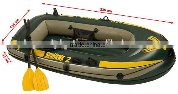 pvc inflatable fish boat