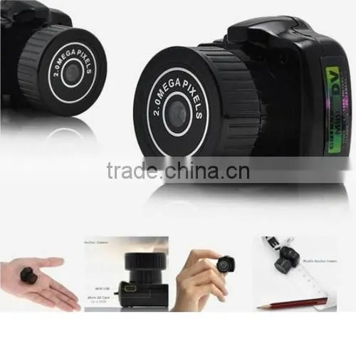 Funny cheap christmas gifts Mini DV Smallest Camcorder y2000