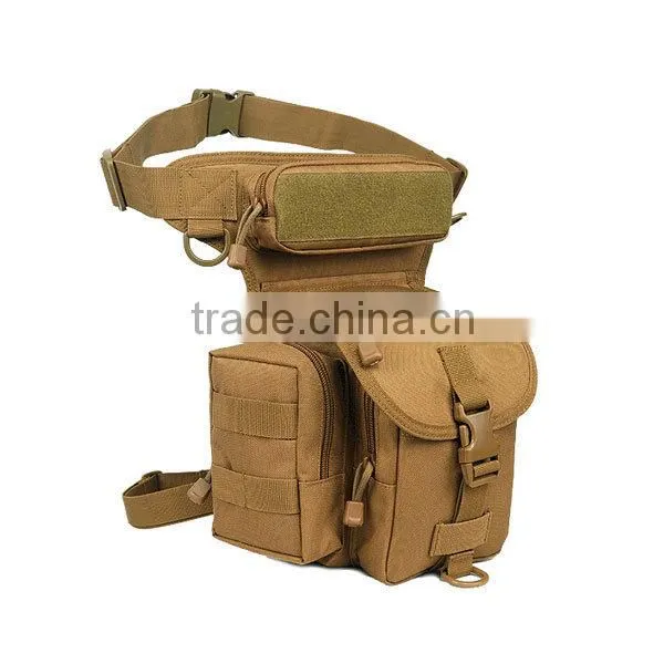custom sport bag nylon waist leg bag tactical leg bag for man