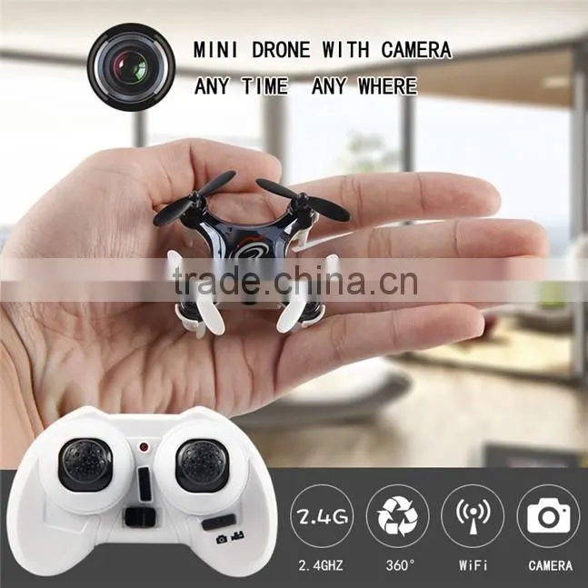 2016 New Arrival RC wifi mini drone quadcopter with camera,mini Nano wifi fpv camera drone