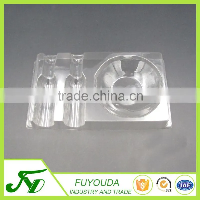High quality disposable plastic blister packaging tray