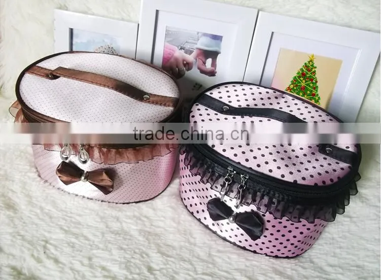 colors canvas cosmetic bag for stock storage washing toiletry bag
