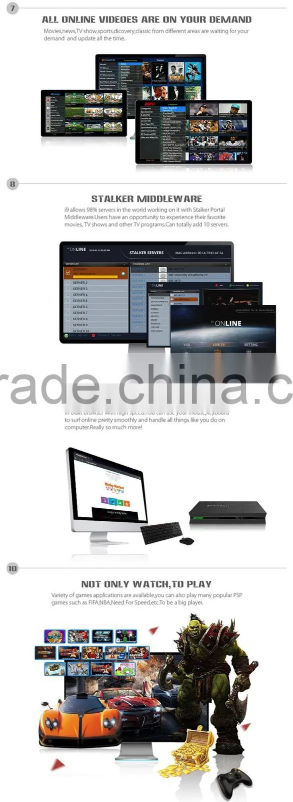 Ipremium Android Box I9STC support DVB-S2/T2/C