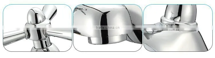 Double Lever Wash Basin Mixer Water Tap Factory Wholesale Price