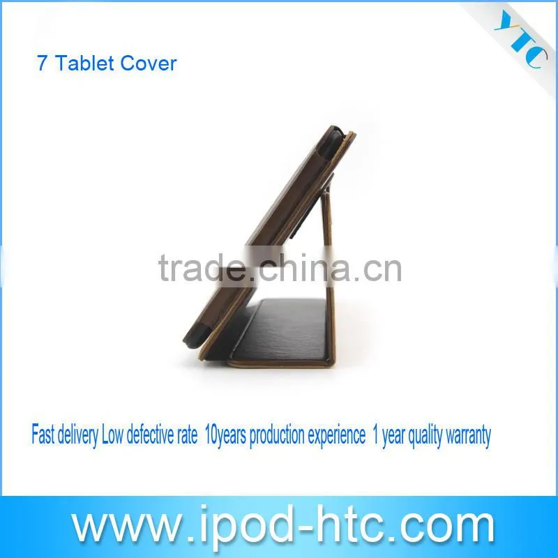 2014 New universal tablet case, flip tablet covers&case, best selling Leather PU flip tablet cover