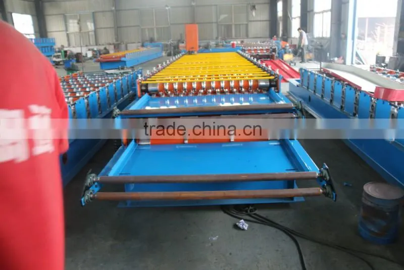 840+850 Double deck double layer roll forming machine
