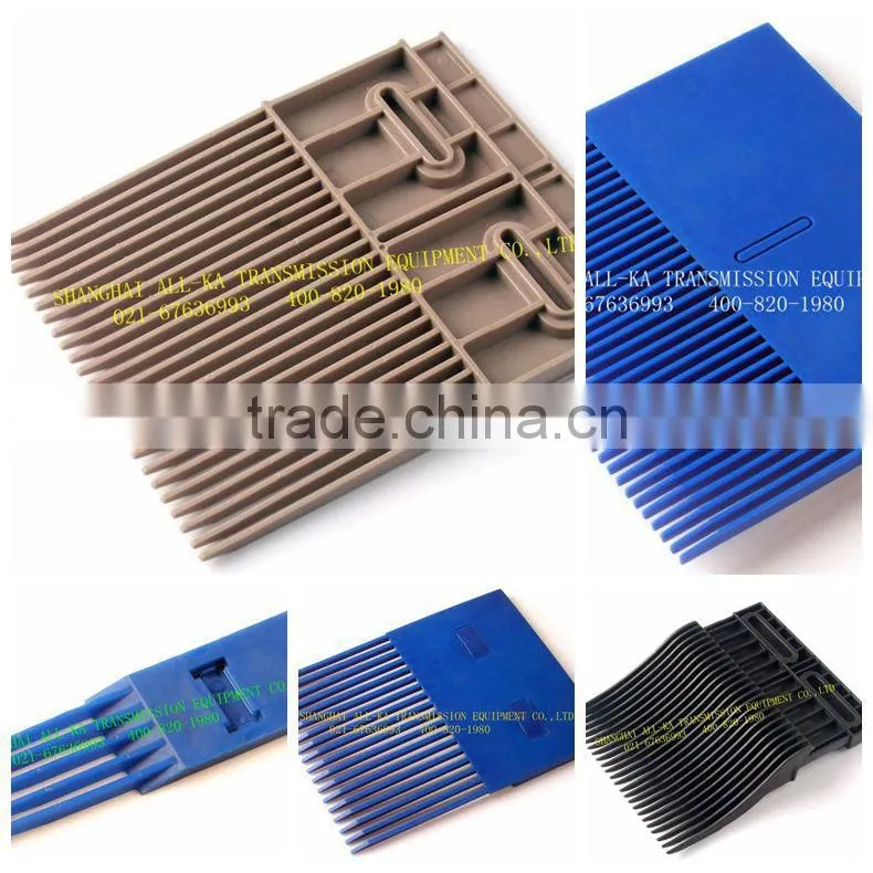 PET bottle conveying neck guides