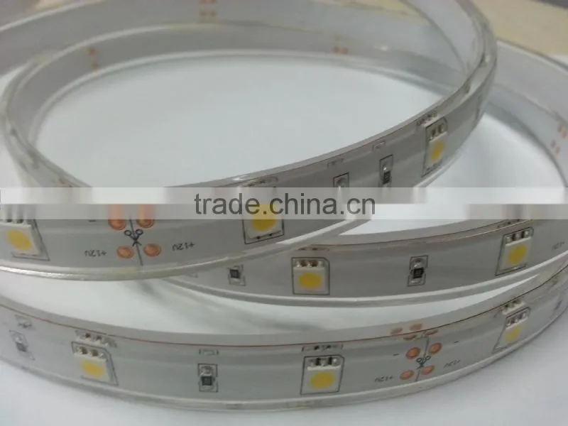 SMD5050 3 chips in 1 warm white strip light