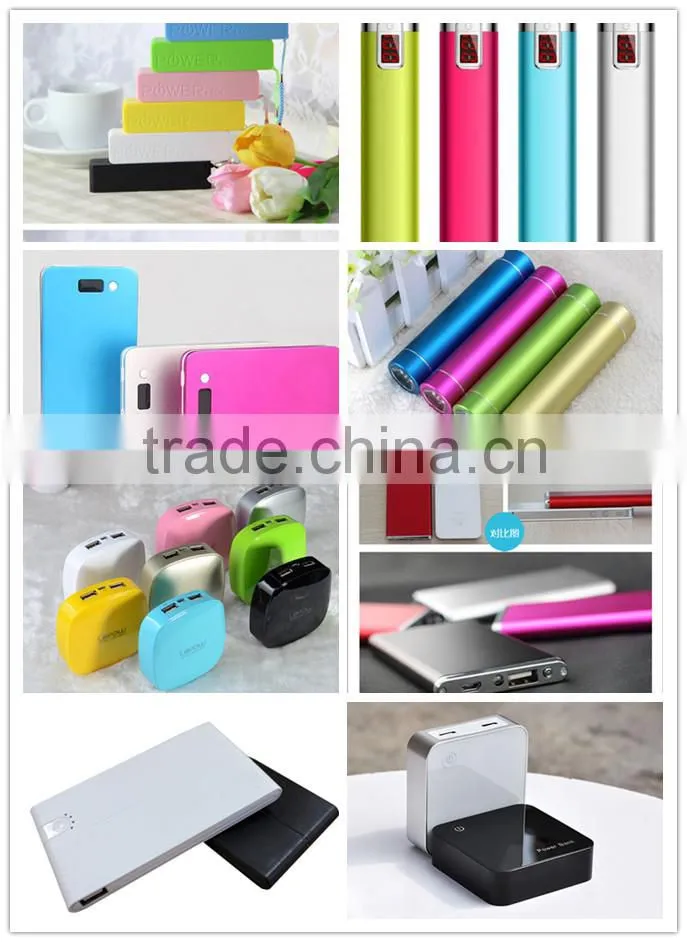 High capacity 6000mah power bank for galaxy note 3 Cute trust power bank