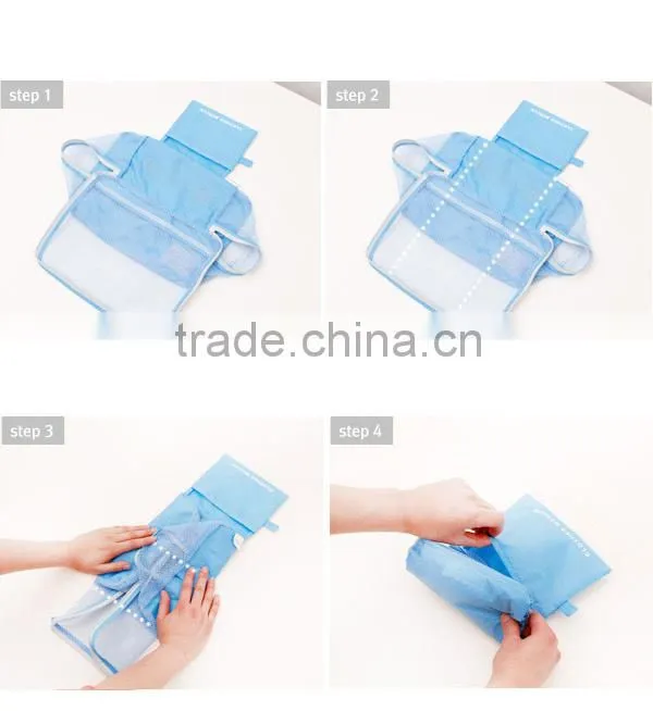 FDX large clothes mesh bag organizer for travel