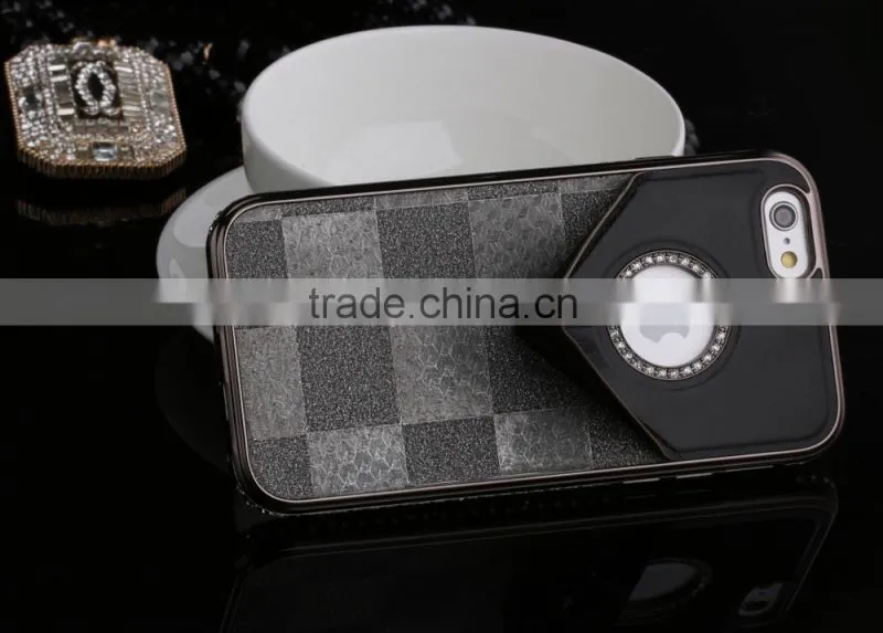 2015 PU Leather Fashion Stand Phone Cases for iPhone