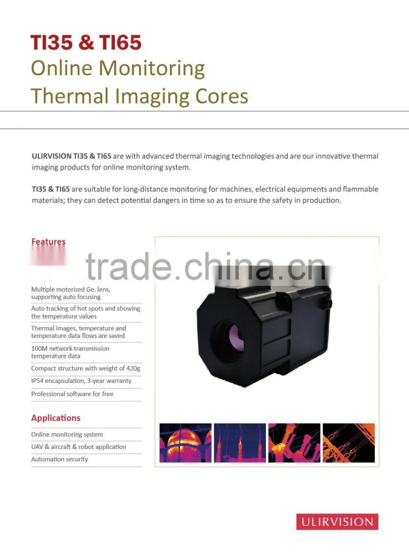 Online Monitoring Thermal Imaging Core TI65