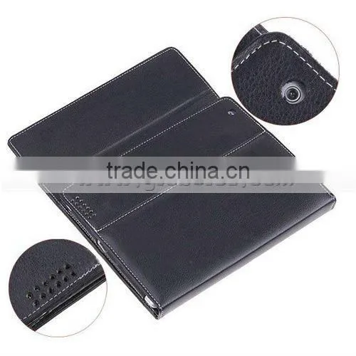 Wireless Bluetooth Keyboard Leather Case For Tablet PC