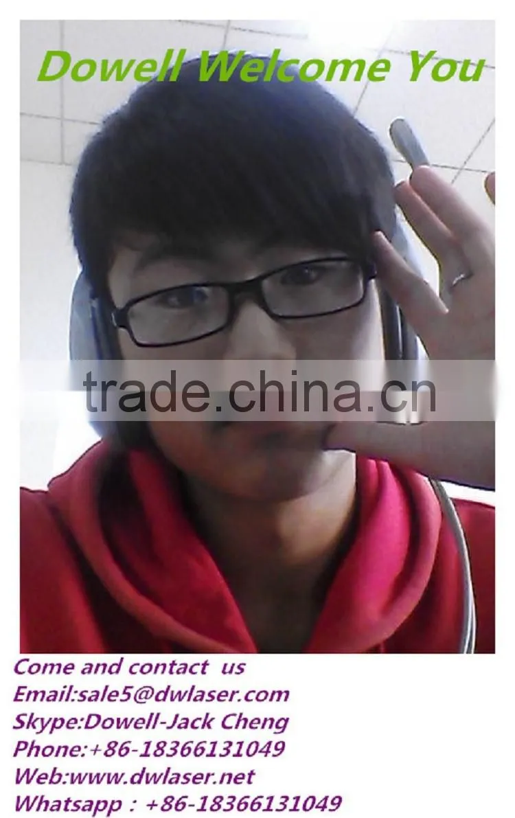 Jinan Dowell fiber laser marking machine/metal non-metal marking hot sale promotion