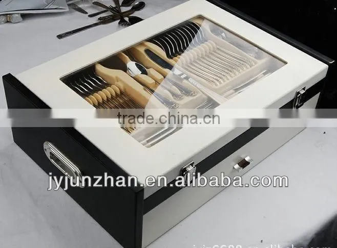 Stainless dinner knife made by Junzhan with high mirror polishing and low price