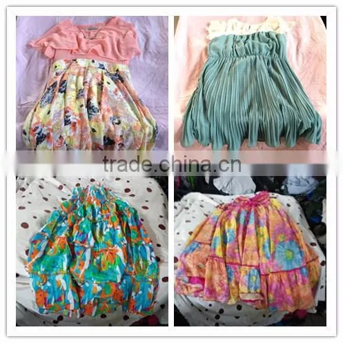 Cheaper wholesale used girl's fashion coat of various style used clothing