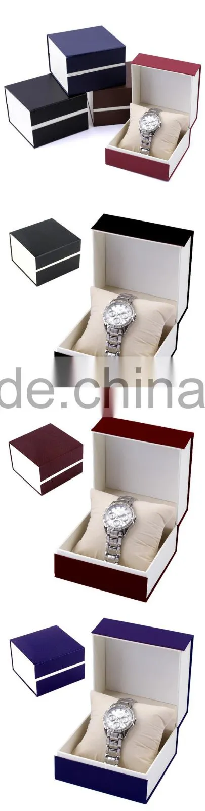 Paper wrist watch gift box in bulk