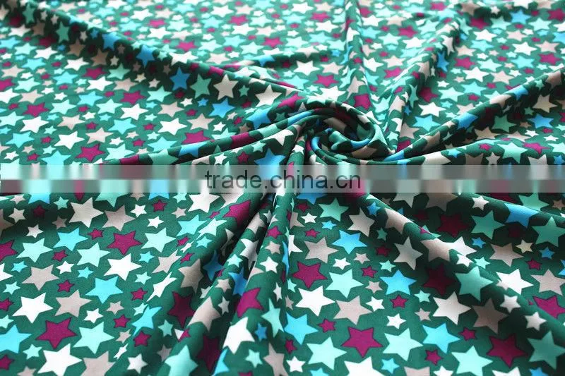 Printed Polyester Spandex Swimwear Fabric