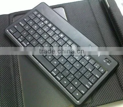 wireless mini bluetooth keyboard serve as a case for Ipad /Keypad with LED Letter illuminated computer use
