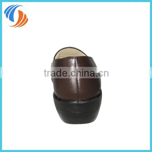 Women Brown Casual Shoes PU Leather Shoes