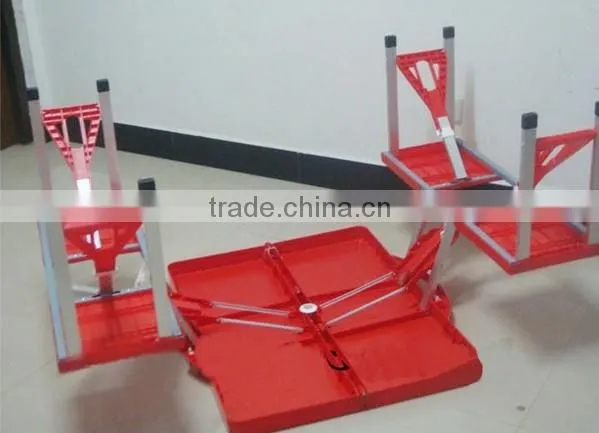 High quality plastic foldable table with chair convenient for outdoor activities