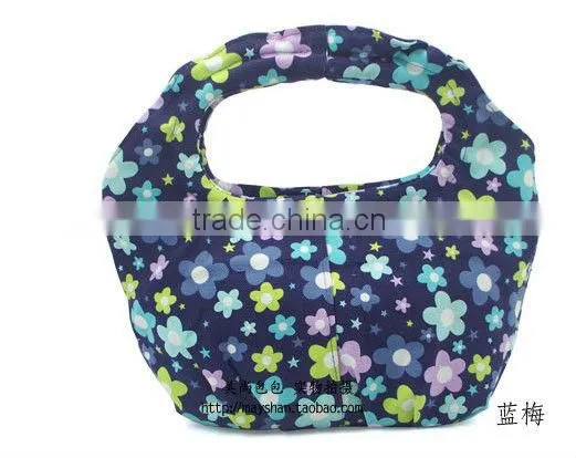 100% organic cotton fabric clear japanese fashion bags