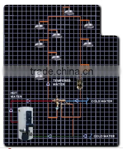 Solar Water Heater 1000 Liter Valve