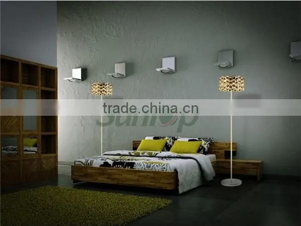 2015 Modern floor lamps/K9 Crystal floor lighting/in the living room/bedroom/restaurant/indoor lights