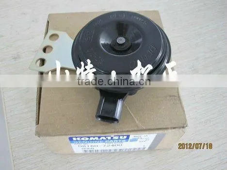 excavator spare parts PC200LC-8 Horn 08160-72400 spare parts