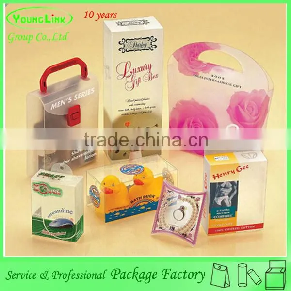 Fashion cheap plastic chocolate candy box with printing