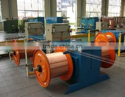 Double Twist Bunching Machine with Double Motorised Pay-off wire twisting machine pay-off machine